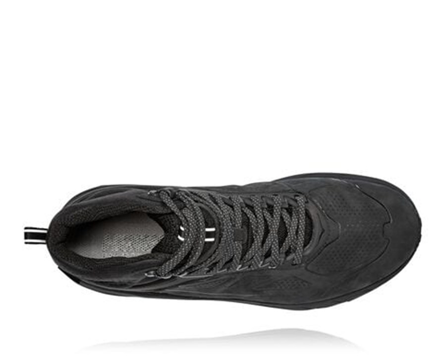 Hoka One One Challenger Mid Gore-Tex Vandringsskor Herr - Svarta - VBXID-1603